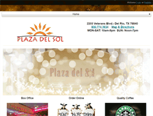 Tablet Screenshot of plazadelsolmall.com